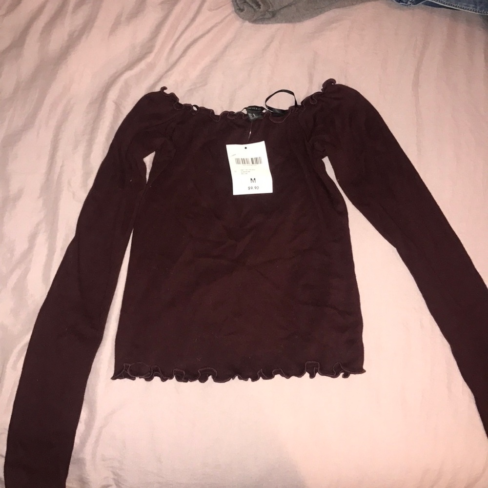 Forever 21 Off the shoulder knit top